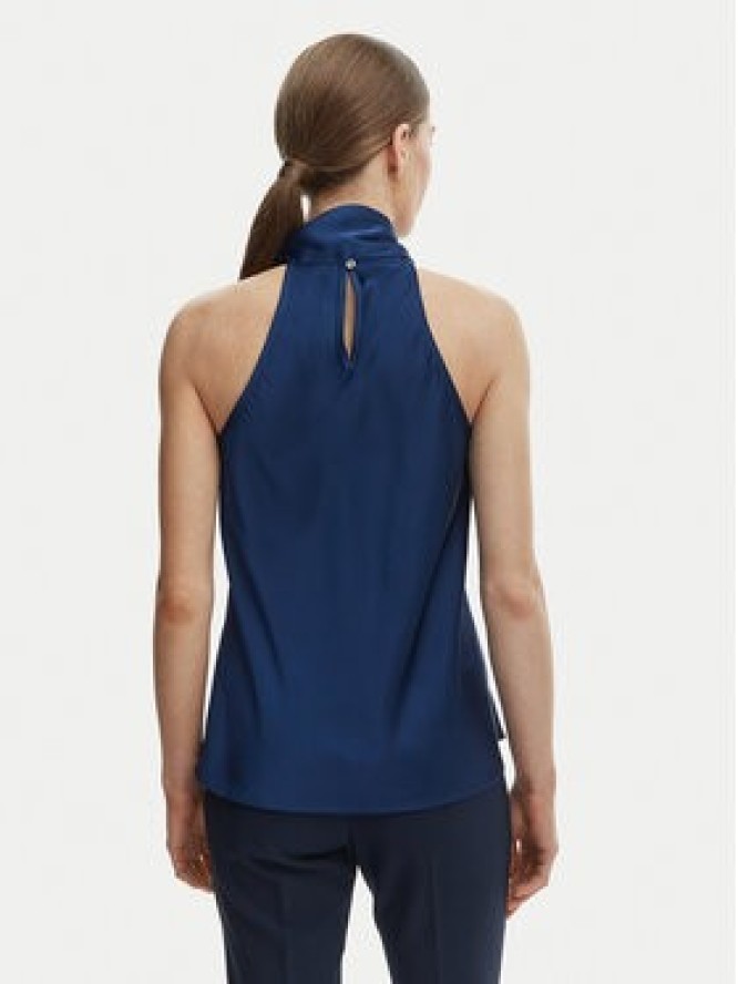 Rinascimento Bluzka CFC0127770003 Niebieski Regular Fit