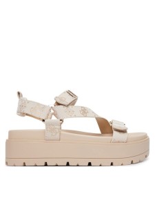Guess Sandały FLJFTT FAL03 Beżowy