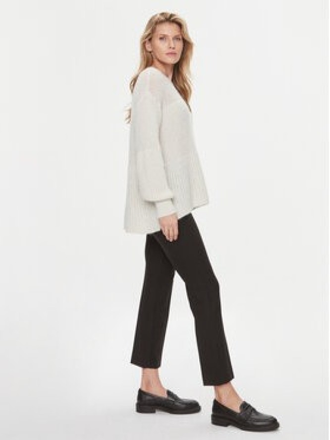 Boss Sweter Fuoline 50493836 Écru Regular Fit