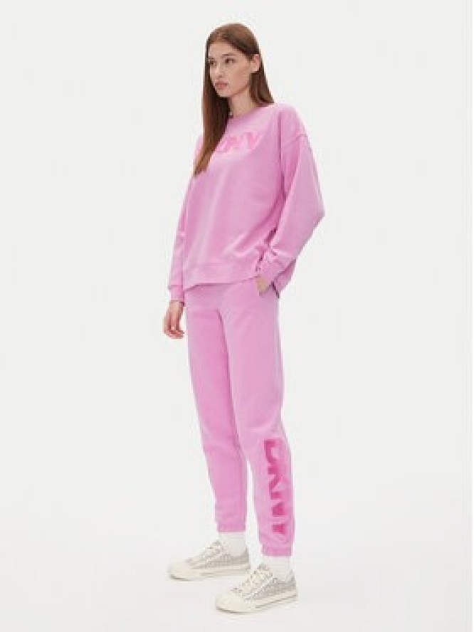 DKNY Sport Spodnie dresowe DP5P3585 Różowy Regular Fit
