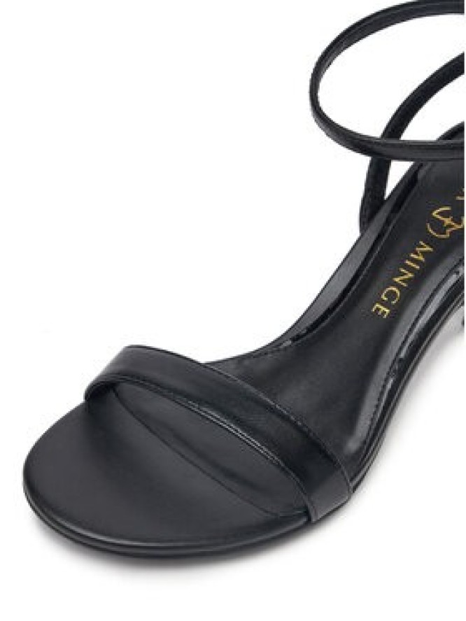 Eva Minge Sandały AGERATUM-LT133-6 Czarny