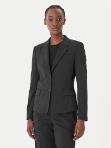 HUGO Marynarka Aredana 50516131 Czarny Slim Fit