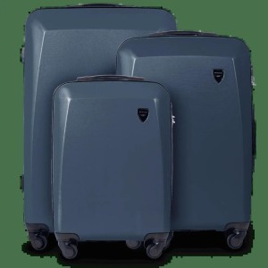 ZESTAW 3 WALIZEK WINGS PLOVER DARK BLUE