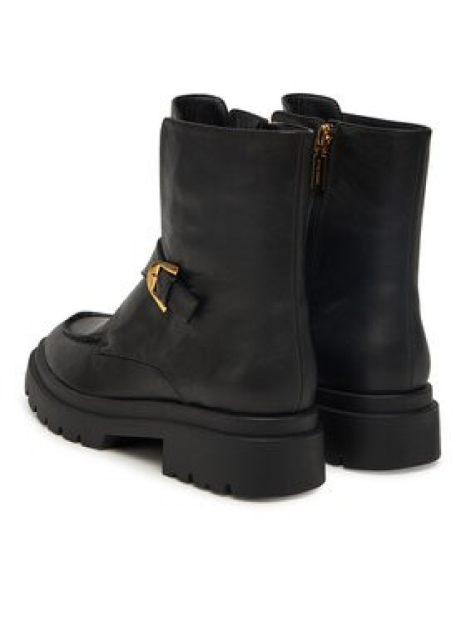 Coccinelle Botki E4 TD0 11 01 01 Czarny