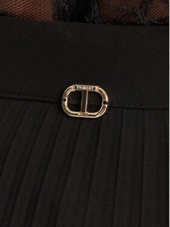 TWINSET Spódnica maxi 252TP2642 Czarny Regular Fit