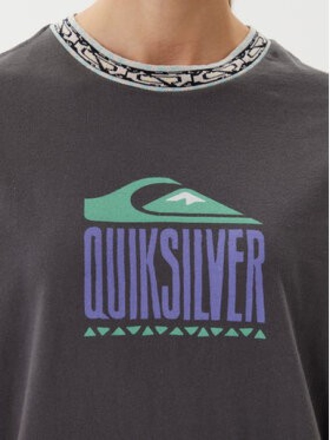 Quiksilver Sukienka codzienna EQWKD03035 Szary Relaxed Fit
