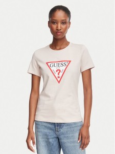 Guess T-Shirt W1YI1B I3Z14 Różowy jasny Regular Fit