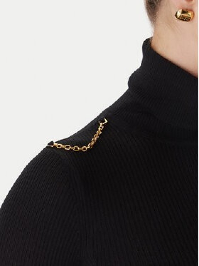 Elisabetta Franchi Golf MK-43B-57E2-V320 Czarny Regular Fit