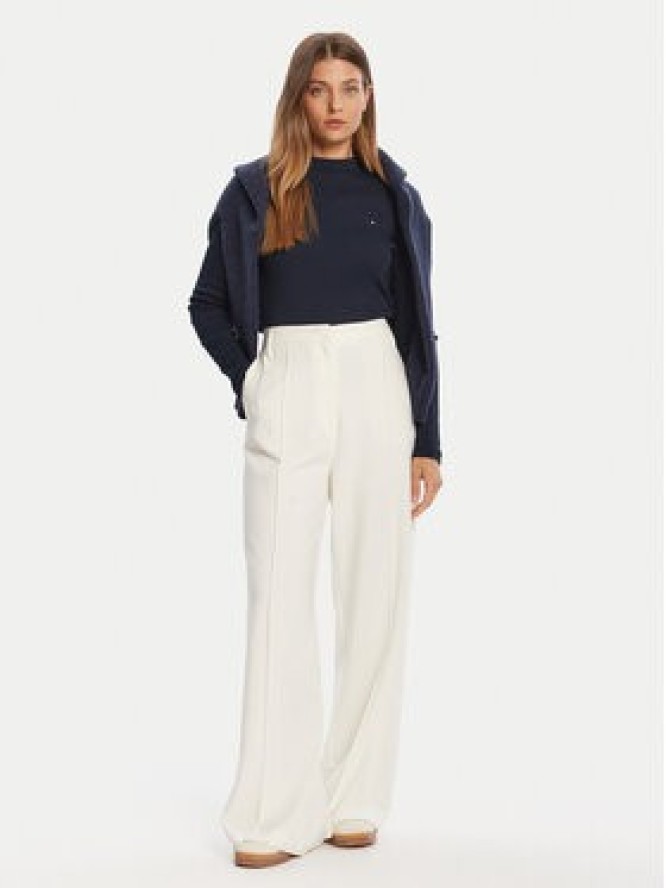 Tommy Hilfiger Sweter Cody WW0WW47307 Granatowy Slim Fit