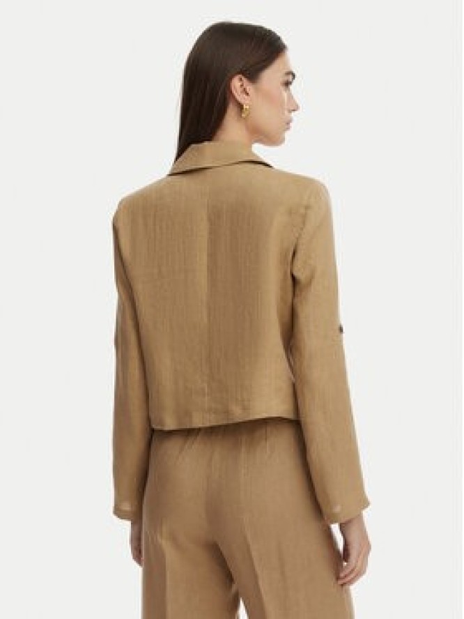 Marella Marynarka Papiro 2615041042 Beżowy Regular Fit