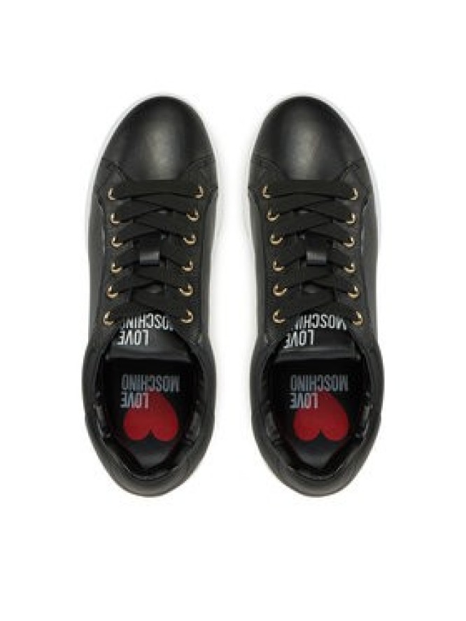 LOVE MOSCHINO Sneakersy JA15054G1MIA400A Czarny