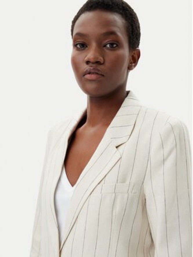 Vero Moda Marynarka Mindy 10304657 Beżowy Oversize