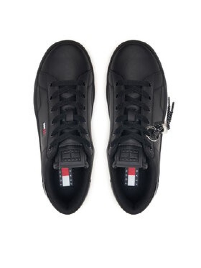 Tommy Jeans Sneakersy Tjw Logo Sneaker EN0EN03129 Czarny