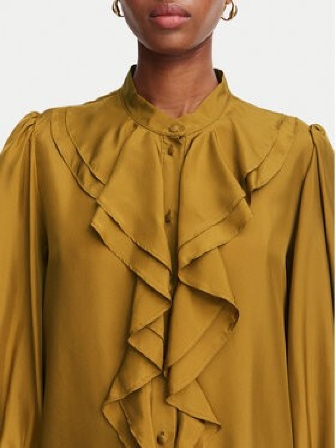 Marella Koszula Caldaia 2623116151 Brązowy Regular Fit