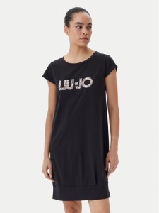 Liu Jo Beachwear Sukienka codzienna VA5194 JS003 Czarny Regular Fit