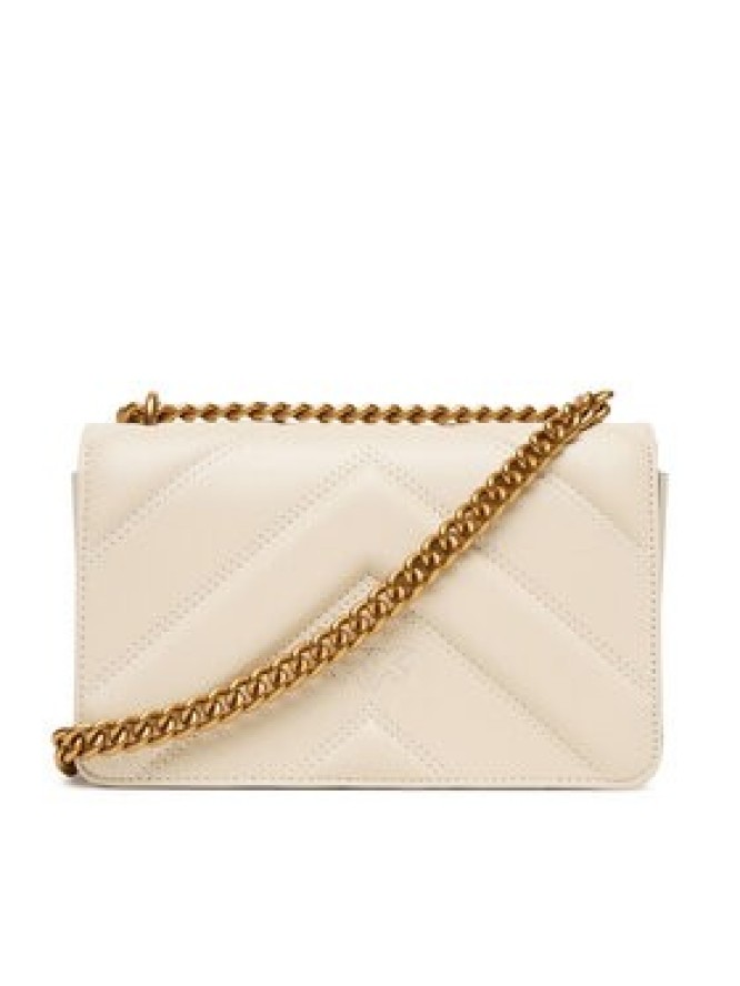 PINKO Torebka Love One Mini Light Dc. Al 25-26 PLTT 104550 A2OS Écru