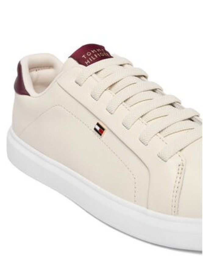 Tommy Hilfiger Sneakersy Icon Court Light Weight FW0FW08948 Beżowy