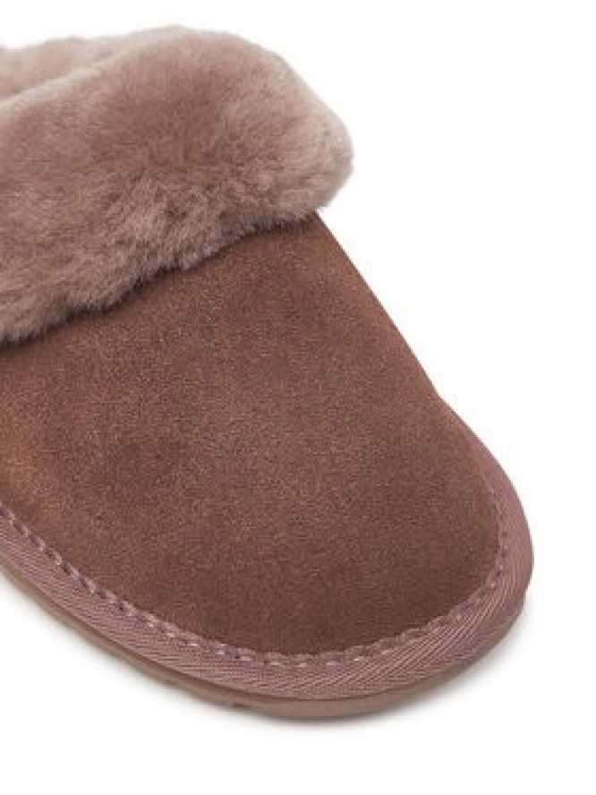 EMU Australia Kapcie Jolie W10015 Brązowy ciemny