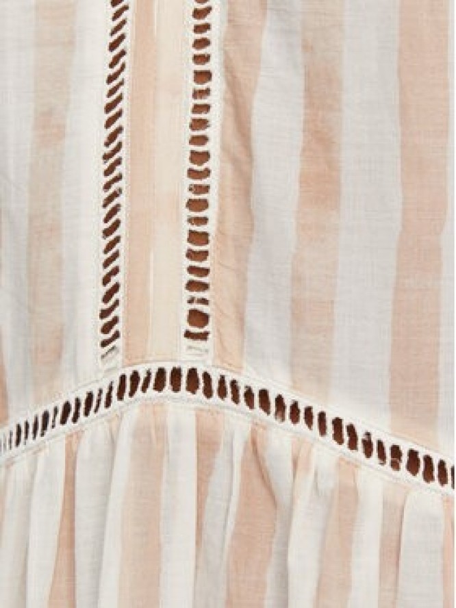 Seafolly Sukienka letnia Ladder 55405-DR Beżowy Relaxed Fit