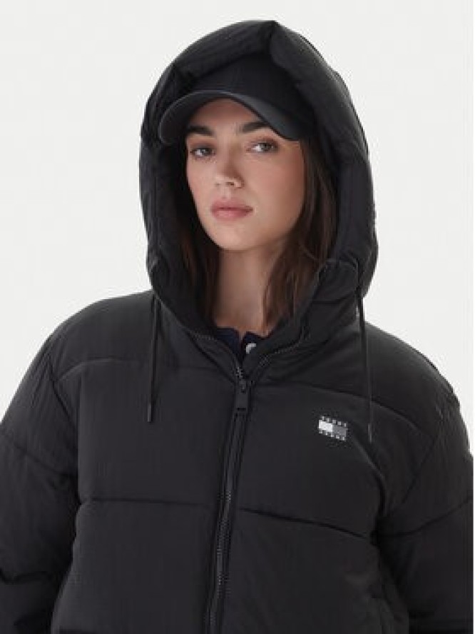 Tommy Jeans Kurtka zimowa DW0DW21625 Czarny Regular Fit