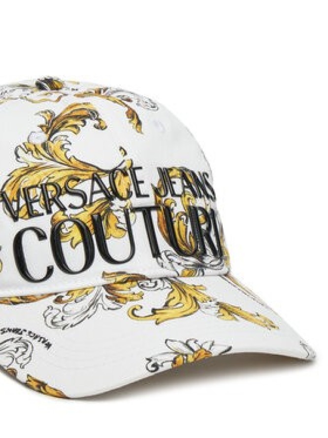 Versace Jeans Couture Czapka z daszkiem 78VAZK10 Biały