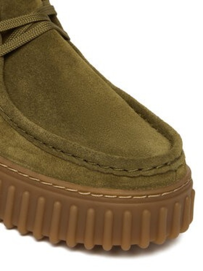 Clarks Półbuty Torhill Bee 26184586 Khaki