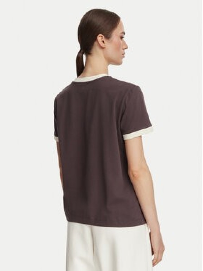 Guess T-Shirt V6YI18 K4320 Brązowy Regular Fit