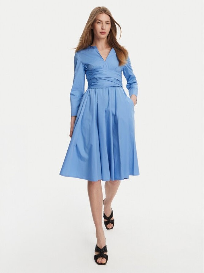 MAX&Co. Sukienka codzienna Disco 2516221164200 Niebieski Regular Fit