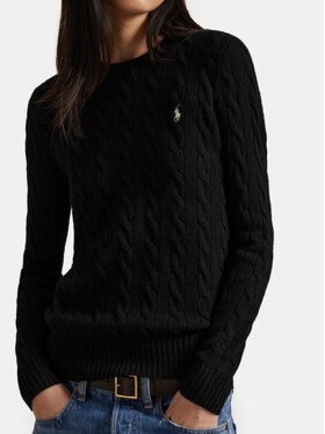 Polo Ralph Lauren Sweter 211971865005 Czarny Slim Fit