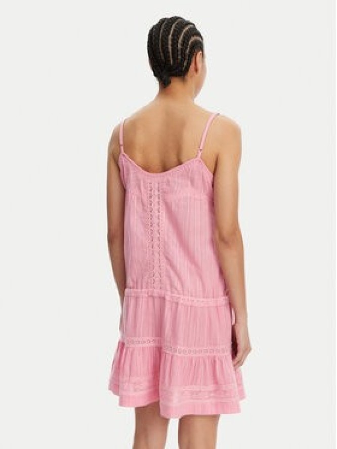 Melissa Odabash Sukienka letnia Kelly Różowy Regular Fit