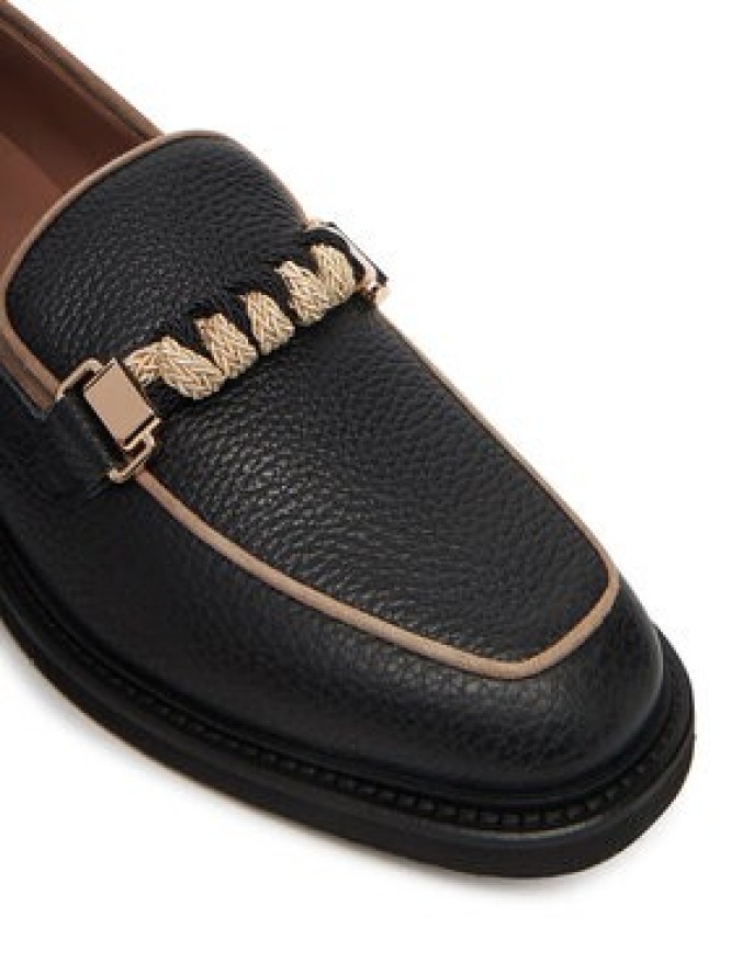 Pollini Loafersy SA10183G0NTD100A Czarny