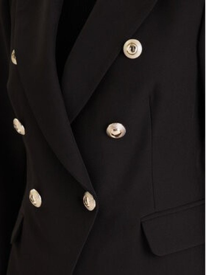 Rinascimento Marynarka CFC0126227003 Czarny Slim Fit