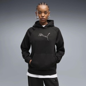 Damska bluza z kapturem Essentials Sequins PUMA