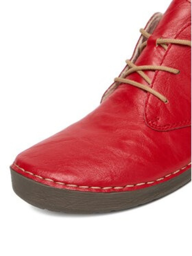 Rieker Półbuty 52522-33 Czerwony