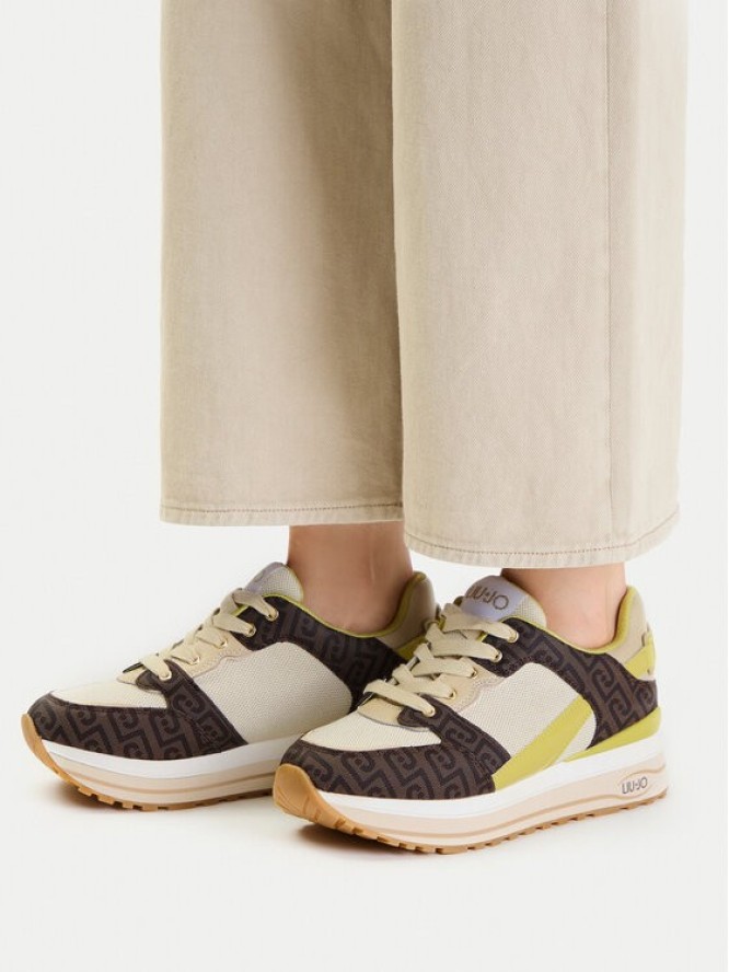 Liu Jo Sneakersy Maxi Wonder 91 BA6011 TX518 Kolorowy