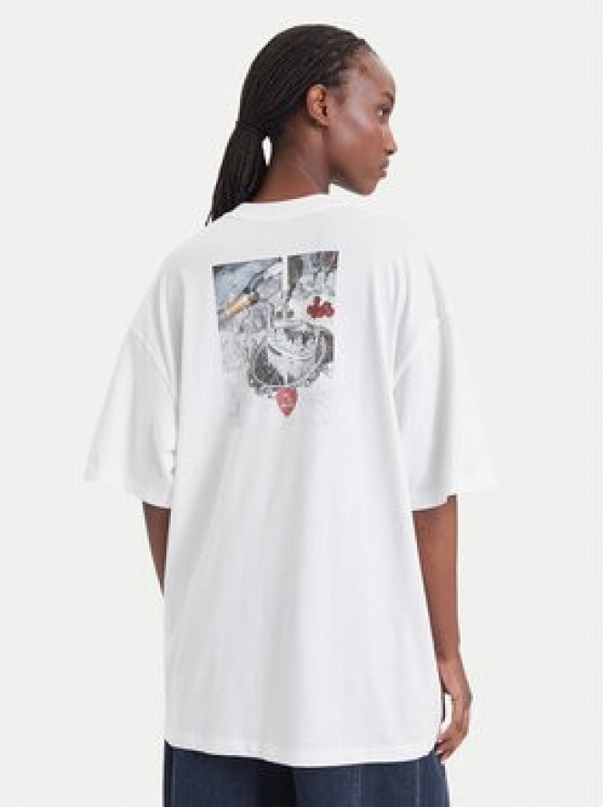 HUGO T-Shirt 50574524 Biały Relaxed Fit