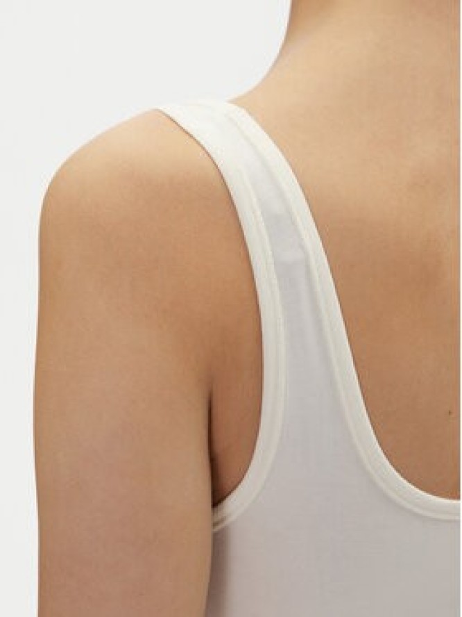 HUGO Top Vest Red Label 50469665 Écru Slim Fit