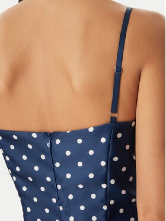 Rinascimento Sukienka koktajlowa CFC0129296003 Niebieski Regular Fit