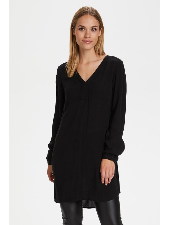 Kaffe Tunika "Amber" w kolorze czarnym rozmiar: 36