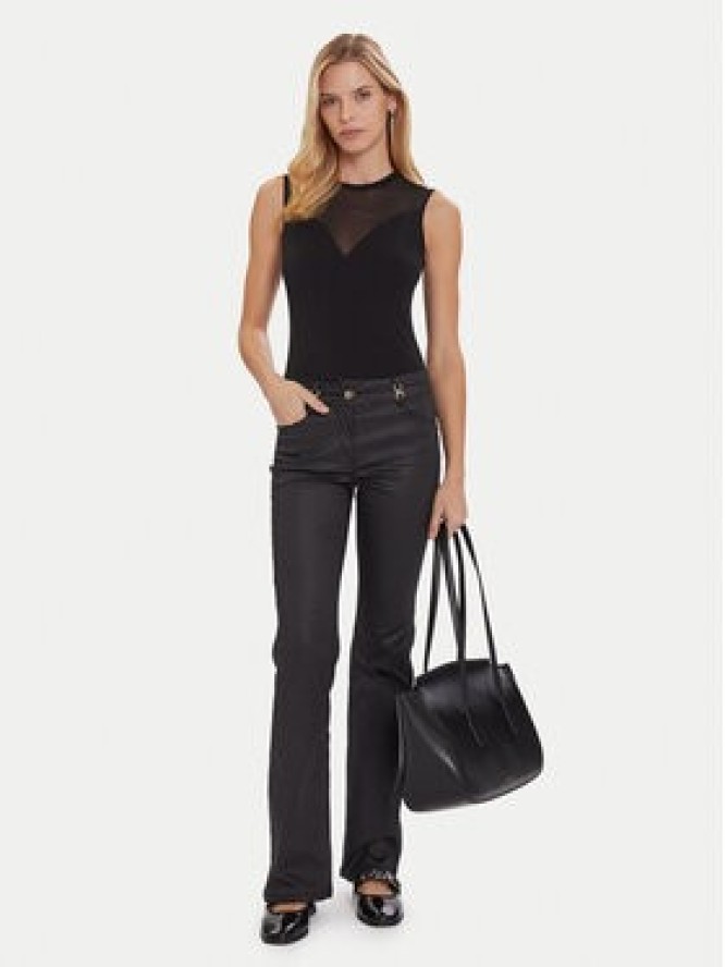 Morgan Bluzka 252-DIMARA Czarny Slim Fit