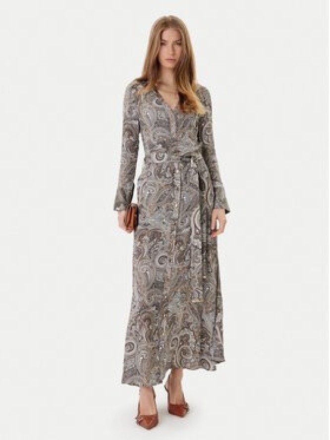 Marciano Guess Sukienka koszulowa 5YGK47 7298A Beżowy Regular Fit