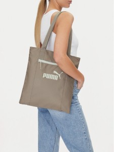 Puma Torebka BASE EA TOTE 9172403 Beżowy
