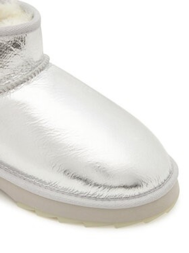 EMU Australia Śniegowce Sharky Micro Town W13154 Srebrny