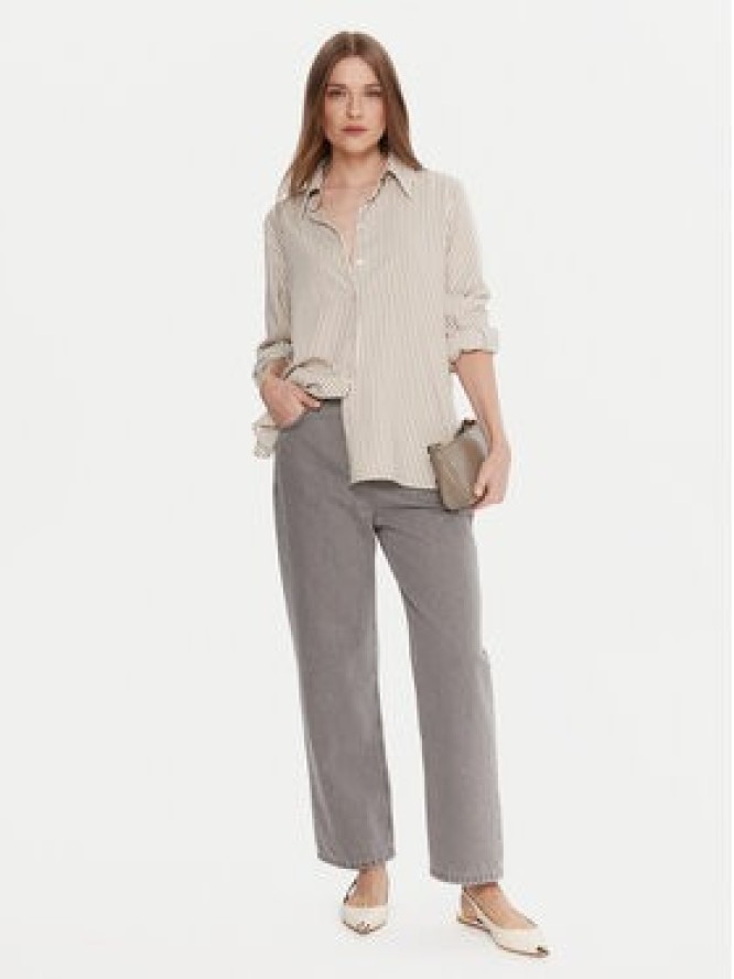 Marella Jeansy 2523186084 Szary Mom Fit