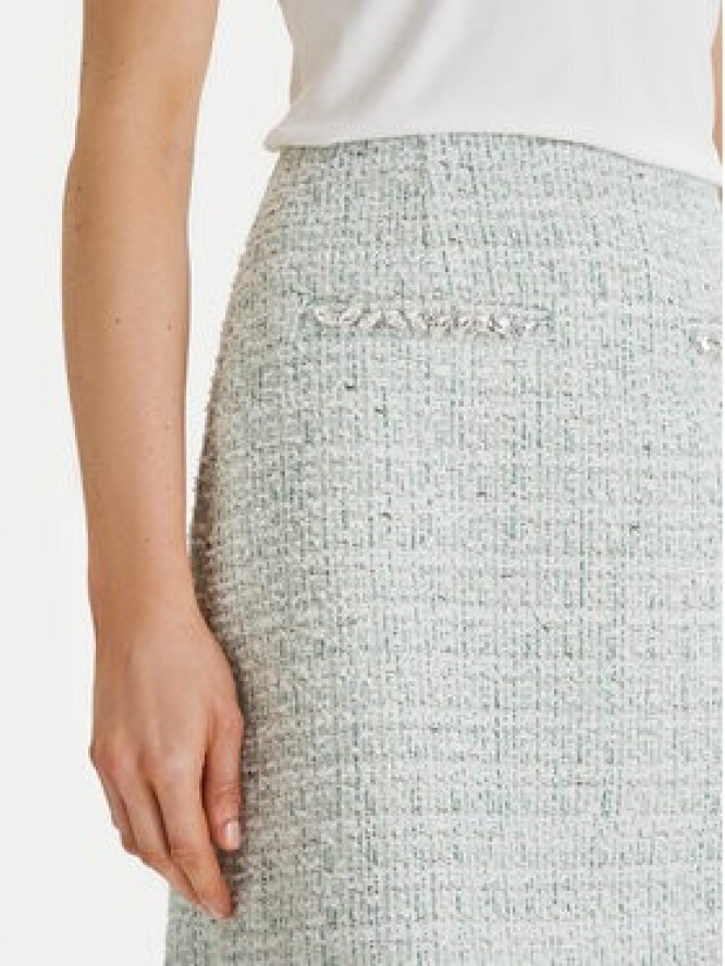 Guess Spódnica mini W6RD56 WJ632 Zielony Regular Fit