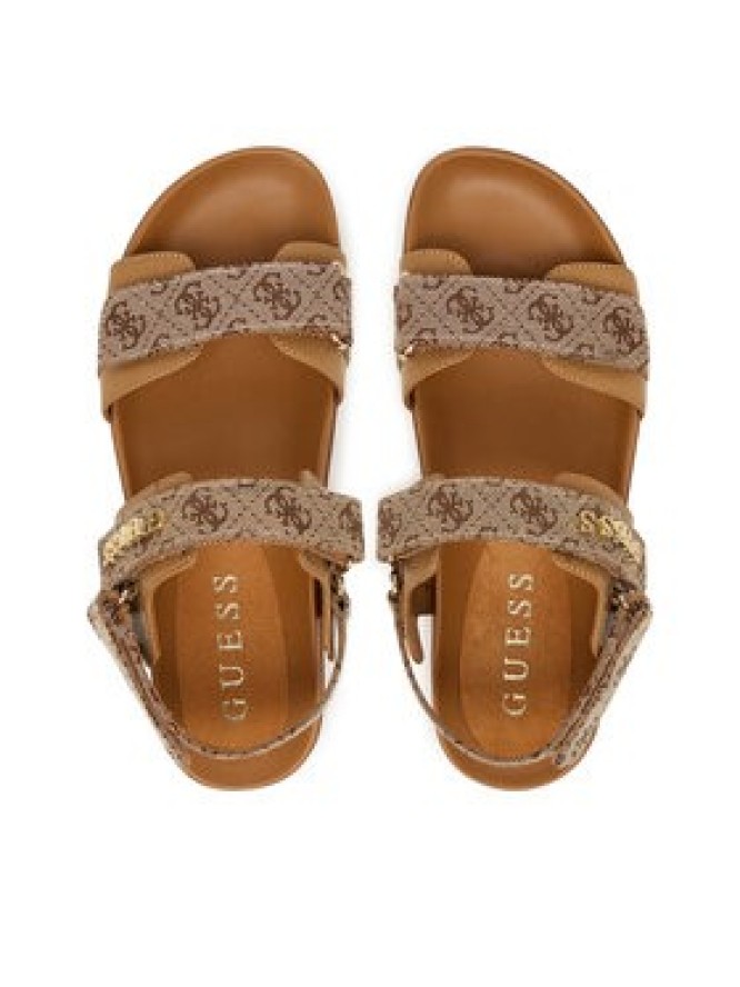 Guess Sandały FLPZY2 FAL03 Brązowy