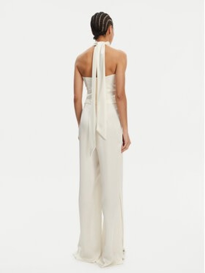 HUGO Kombinezon Ketania-1 50540273 Écru Regular Fit