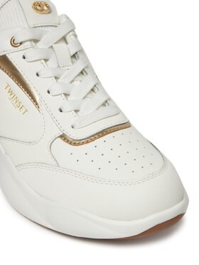 TWINSET Sneakersy 251TCP054 Biały