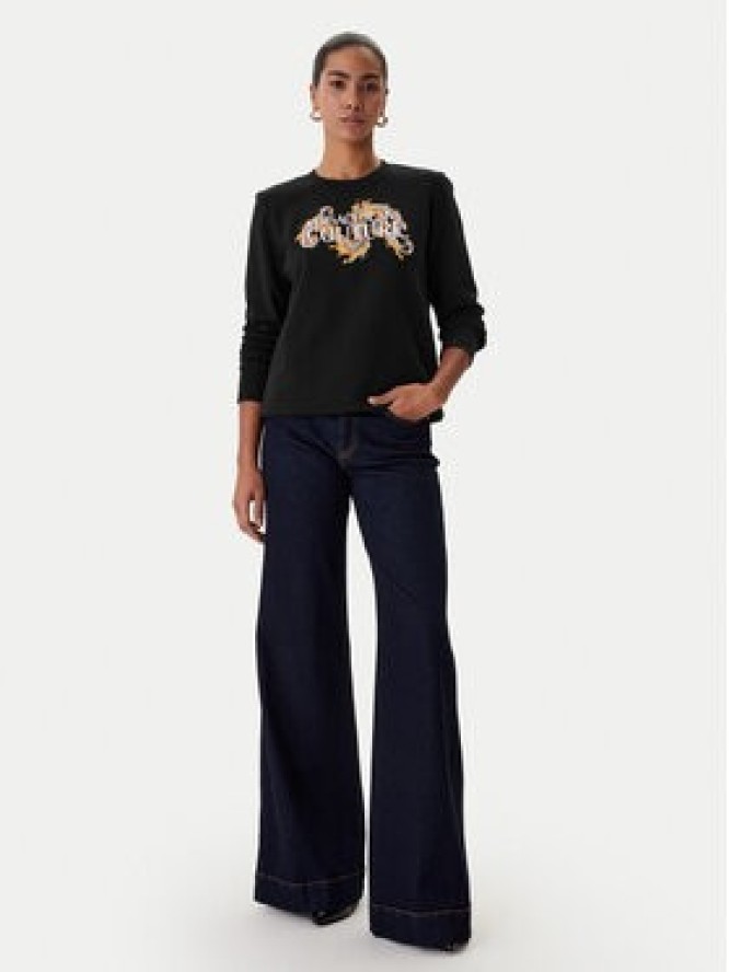 Versace Jeans Couture Bluza 80HAIE02 CF00E Czarny Regular Fit