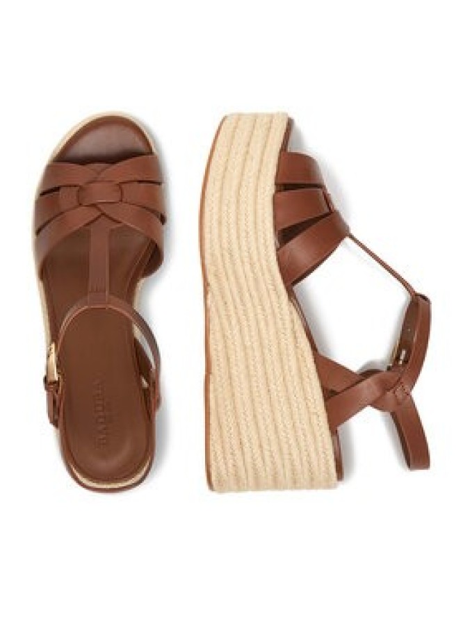 Badura Espadryle EO-AMARI-LT0228-26-805 Brązowy